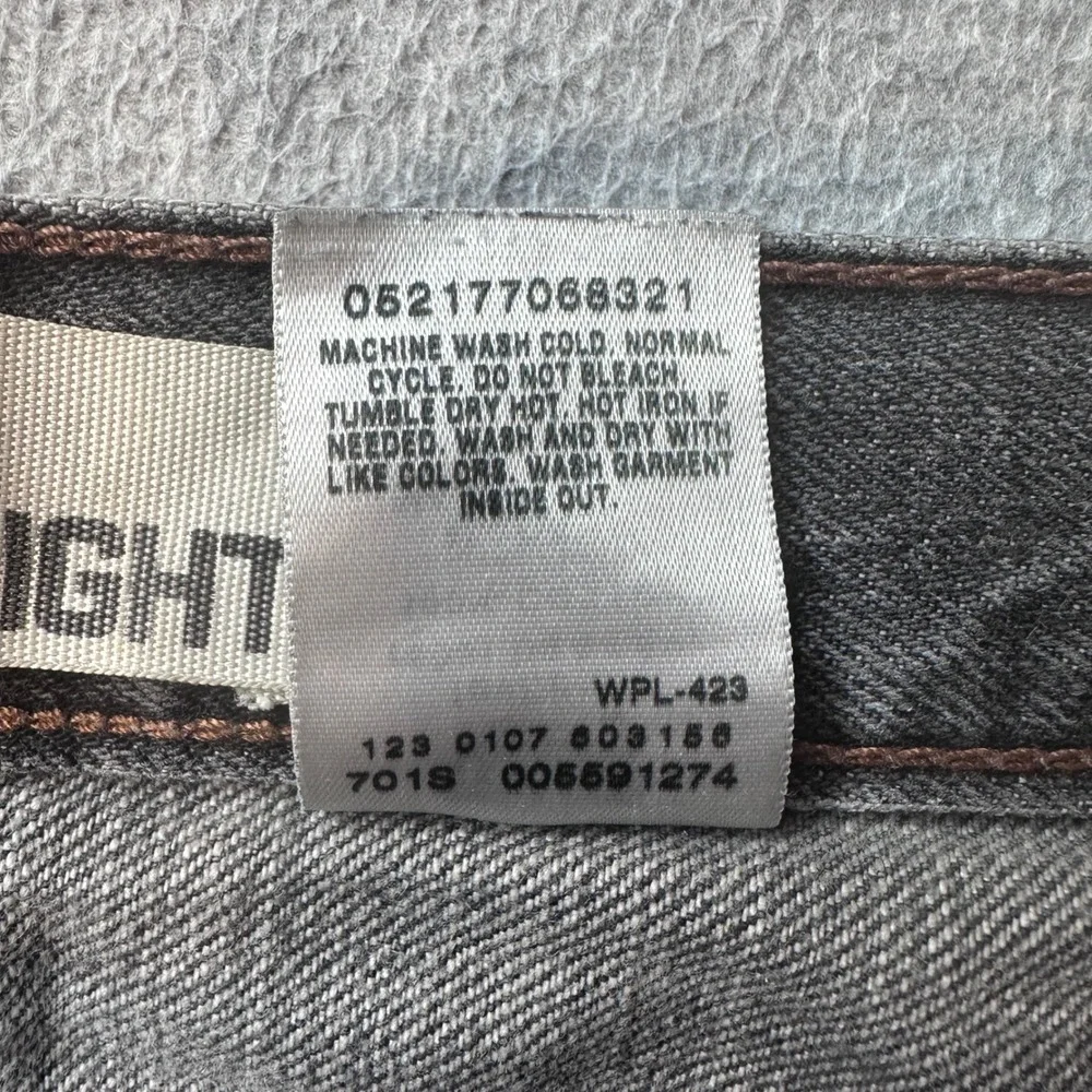 Vintage Levi's Jeans 559 Mens 40x30 Gray Relaxed Straight Fit Denim Pants Y2K